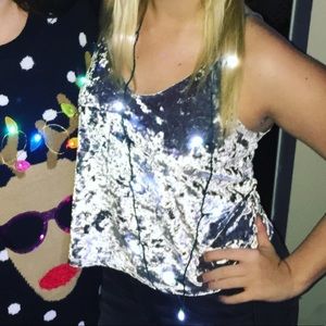 velvet tank top